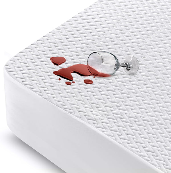 Utopia Bedding King Size Waterproof Mattress Protector - Viscose Bamboo Cover, Fits 17 Inches Deep