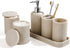 Bathroom Accessories Set, 6-Piece Bathroom Accessory Set, Toothbrush Holders Set, Soap Dispenser,