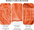 8 Pack 10FT 35x120 Inch Orange Easter Cheesecloth Table Runner Gauze Rustic Wedding Cheese Cloth Table Runners