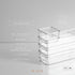 BINO 4-Piece Drawer Organizer Bin Set, Modular Bathroom and Desk Drawer Organizers for Makeup