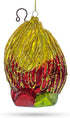 Nativity Scene Blown Glass Christmas Ornament