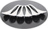 Set of 6-6.5 x1.8 Inches Functional Heavy-Weight Stainless Steel Soup Spoons Table Spoons with Modern Look Excellent Shape (6)