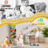 Box(47.2x13.8x13.8in) BALAPET Clear Stuffed Animal Bean Bag Cover for Kids,Waterproof PVC Storage Soft Stuff Animal