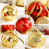 Christmas Ball Ornaments - 30 pcs 2.36" Shatterproof Baubles Set in Red and Gold for Xmas Tree Decorations