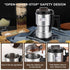 Moongiantgo Coffee Grinder Electric, 250W Mini Spice Grain Mill, 200ml Capacity for Spices, Seeds, Rice, Beans