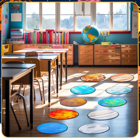 12 16 Inch Tinideya Pcs Kids Carpet Circle Seats for Class Round Classroom Rug Floor Cushions Soft First Day of School