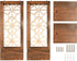 Set 2, Yorkmills Candle Sconces Wall Decor of Wall Candle Holder Rustic Home Decor, Farmhouse Wall Art Floating Mirror