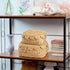 Set 2 LUSYDECO of Wicker Storage Baskets with Lid, Rattan Basket Decorative Boxes, Woven Storage Box Hyacinth Basket