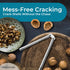 3-Piece Set, Farberware Seafood Nutcracker Stainless Steel Shell Cracker & Picks - Crack Open Lobster, Crab, Nuts, Hard