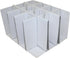 LAMINET Quilted Stemware Storage Case, Holds Up to 12 Stemware/Tall Glasses, RED