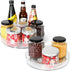 Lazy Susan Condiments Organizer, Spice Rack Storage Turntable for Cabinet, Fridge, Countertop, Pantry, Bathroom, Round
