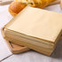 VGOODALL Double Open Snack Bags, 6" x 6" Grease-Resistant Brown Sandwich Bags for Deli Snacks