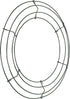 Green Panacea Wire Wreath Frame, 12 Inch, 1 Foot (Pack of 1)