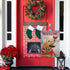 Welcome Winter Golden Retriever Dog Decorative Burlap Garden Flag, Puppy Cardinal Pet Home Yard Decor, Double Sided 12