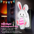 Wall Fragrance Plug in with Night Light, Compatible with Bath & Body Works WallFlower, Pink Easter Bunny
