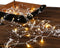 Rhytsing 14.7FT White Pearl Garland with 36 LED Light, Battery Operated Fairy