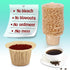 Disposable Coffee Filters, 100 Count Natural Paper, Compatible with Keurig Brewers 1.0 and 2.0, Fit Reusable Coffee Pods