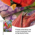 Welcome Summer Cardinal Red Birds Garden Flag, Hydrangea Flowers Outside Decor, 12 x 18 Double Sided Burlap Decoration