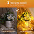 8 16ft Fairy Lights Battery Operated - Rechargeable String Lights for Bedroom Dorm - LED Decorative Twinkle Light