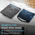 Japanese Exfoliating Washcloth for Back & Body - Charcoal & Silver Ion Exfoliating Towel with Handles - Two-Sided
