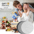 ME.FAN Trivets/Potholders 4 Set, Cotton Thread Weave Trivets for Hot Pots and Pans, Large Coasters, 7 Inch