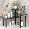 JayRex Countertop Corner Shelf, 3 Tier Shelf Moveable Organizer for Bathroom Counter,