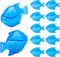 Funmit 12 Pack Humidifier Cleaner Fish, Compatible with Humidifiers and Fish Tanks, Blue Cleaning Fish