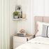 Rustic White Corner Shelf by SRIWATANA - Perfect for Any Room