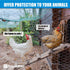 Fencer Wire 20 1-Inch (2 50 Poultry Netting Fence, Gauge Galvanized Hexagonal Chicken Wire Fence, Mesh Opening Size ft.