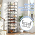 Closet, 10 20 Simple Trending Tall Shoe Rack for Tiers Narrow Shoe Shelf Holds Pairs, Shoe Organizer Storage