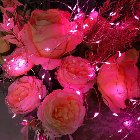 12 Pack 7 20 WATERGLIDE Valentine's Fairy Lights Battery Operated (Included), ft LED Mini String Lights, Waterproof