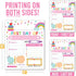 First Day of School Board, 10 Double-Sided First and Last Day Boards, 8x10 Rainbow Theme Photo Prop for Kids