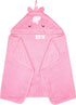 BAGNO MILANO Kids Organic Turkish Cotton Hooded Beach Cover-Up Towel, GOTS Certified,