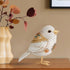 Bird Figuriens for Home Decor Accents,Boho Bird Statue Sculpture for Shelf Decor,Birds Decorations for Home Table