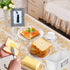 Large Butter Dish with Lid, Ceramic Container for Countertop with Knife Holder and Double Silicone Seals