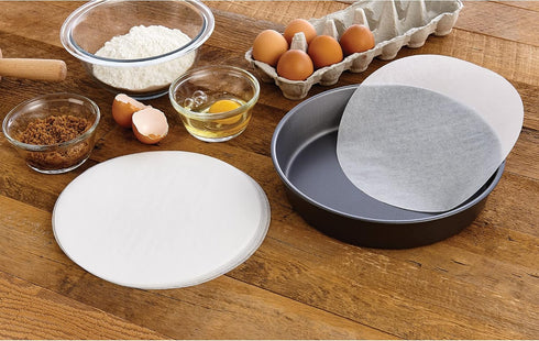 Mrs. Anderson’s Baking Non-Stick Parchment Cake Rounds, 8-Inch, 36 Sheets