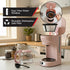 12-Cup MUELLER HOME Pink Coffee Maker - Borosilicate Carafe, Auto-Off, Pink Kitchen Accessories, Reusable Filter