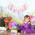 1st Fairy One High Chair Banner - Little Fairy Birthday Party Decoration,Sweet Floral Highchair Banner