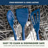 GreenPan Blue Silicone Solid Turner Spatula, Flexible Nonstick Cooking Utensil with Rigid Steel Core