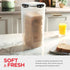 Tafura Bread Storage Container with Tray, Plastic Box with Airtight Lid, Loaf Keeper for Homemade Bread, BPA Free.