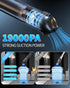 Handheld Car Vacuum Cleaner Cordless, 19000Pa High Power, 4 in 1 Portable Mini Vacuum for Car Home Office