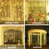 12 Pack 240 KASZOO Artificial Ivy Leaf Plants with LED Window Curtain String Lights, Fake Plants Vine Hanging Garland