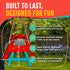 Set, 6+ SparkJump Picnic Table Feeder for Squirrels - DIY Woodworking Project for Kids and Families, Includes Tools