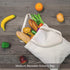 TOPDesign 5 | 12 | 24 | 48 | 192 Pack Economical Cotton Tote Bags, Lightweight Reusable Grocery Shopping Bags