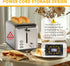 Simple Deluxe 2-Slice Toaster, Silver, 6 Browning Settings, 3 Functions, Extra Wide Slot & Removable Crumb Tray