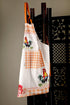 AMOUR INFINI Women s Cotton Aprons with Pocket, Adjustable Strap and Waist Ties, Washable for Baking, Cooking,