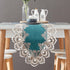 Vintage Lace Dining Table Runner, Small Macrame Coffee Table Runners 48 inches