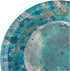 Radiance Teal Melamine 7.5" All Purpose Bowl Set of 6 - Deep Break-Resistant Bowls for Salad, Soup, Pasta, Snacks