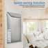 Hanging Laundry Hamper Bag, Space Saving Over the Door Storage for Dirty Clothes, Washable Organizer for Small Rooms