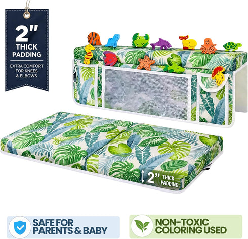 8 2" 5 Elbow Set Supa Ant Bath Kneeler Suction Cups & Padding.Certified Non Toxic Bath Kneeling Pad for Bath Tub & Bath